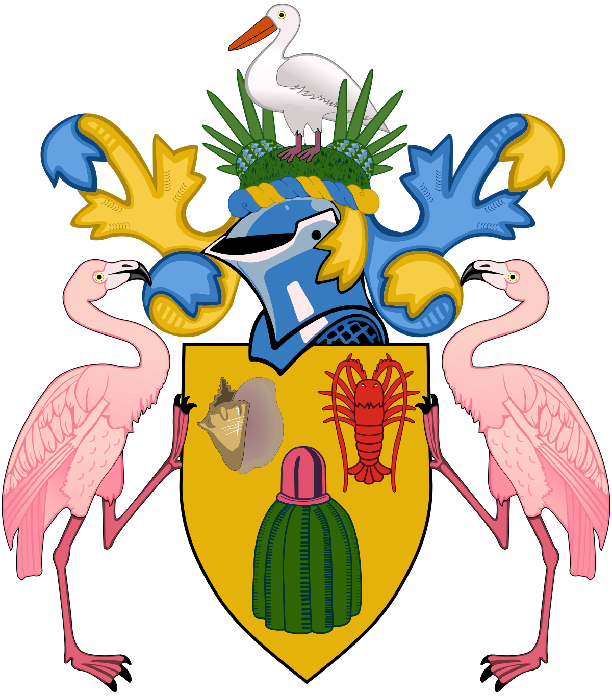Turks and Caicos Islands Government logo